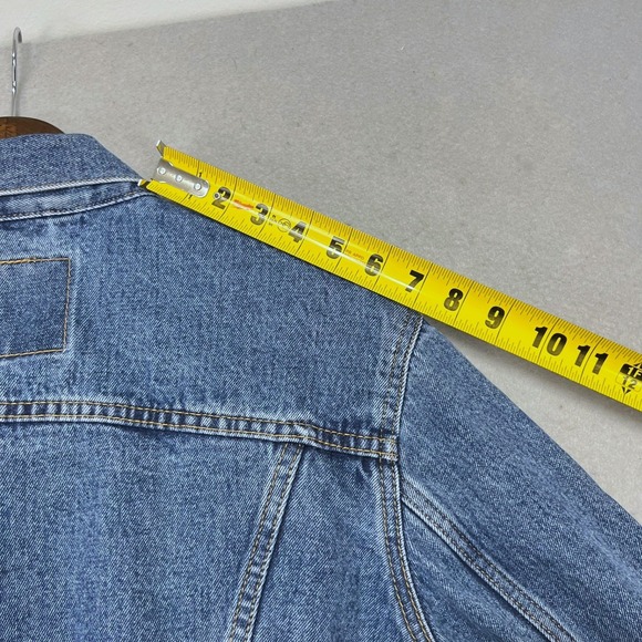 Levis x Odd Future OFWGKTA Denim Trucker Jacket 2012 Blue Mens Size M - Picture 10 of 10